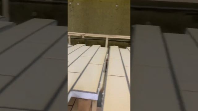 Цех просушки готовых изделий - термопанелей НЭЛСТОН