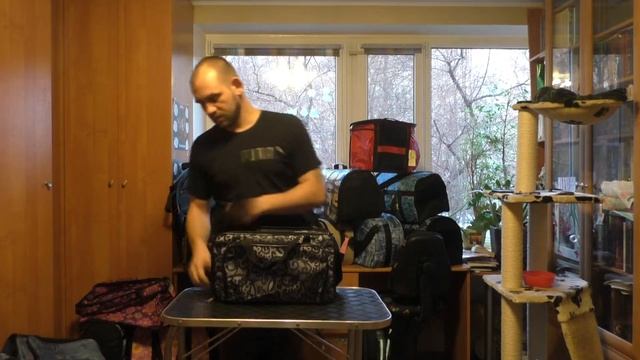 Сумка переноска для собак М 29