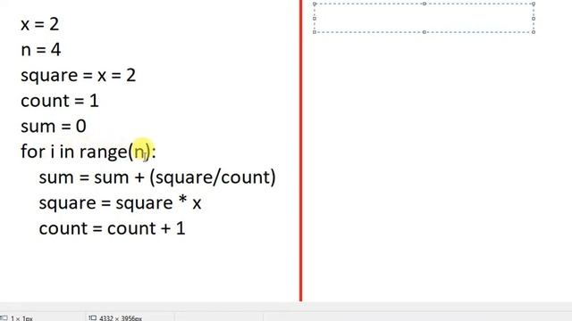 #48 Write a Python program to print sum of the given series: x + x^2/2 + x^3/3+......+ x^n / n смотреть онлайн