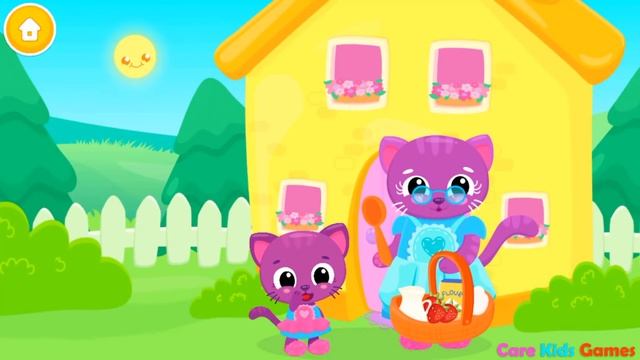 Cute & Tiny Science,Grandparents & Hair Salon - Best App for Kids смотреть онлайн