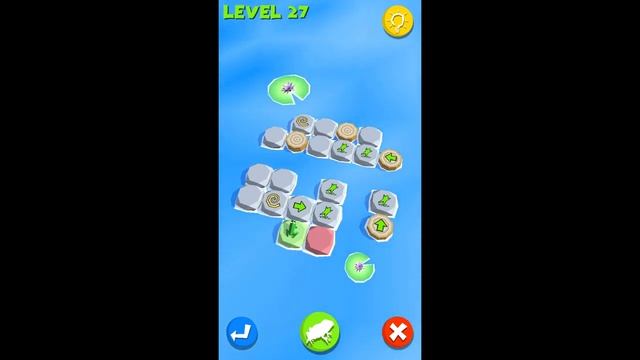 Frog Puzzle. Levels 26 - 30. Walkthrough смотреть онлайн