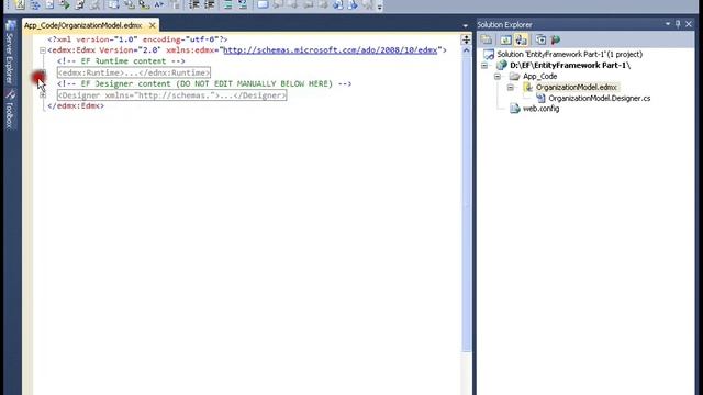 Creating an Entity Data Model (Ado Net Entity Framework Part 1 of 20 ) смотреть онлайн