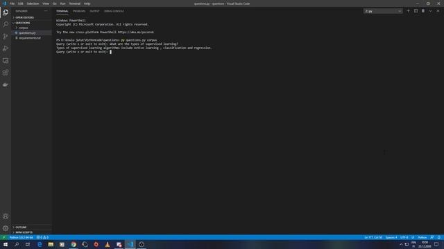 CS50’s Introduction to Artificial Intelligence with Python, Project 6b: Questions смотреть онлайн