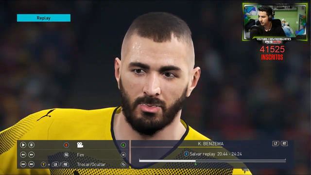 PES 2018 no PC JOGO COMPLETO! | ANALISANDO E JOGANDO! смотреть онлайн
