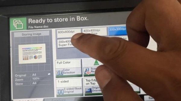 Kyocera TASKalfa Copiers Scan to USB Flash Drive