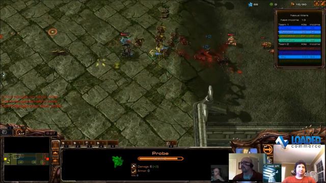 Starcraft 2 Arcade - Nexus Wars - Nubble 9 Build Feat Deltafive