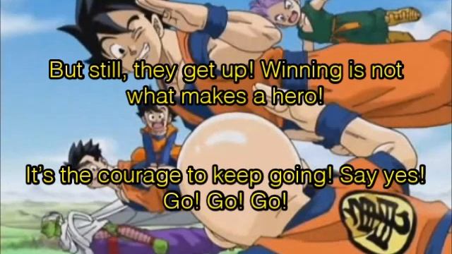 Dragon Ball Z Infinite World Lyrics- Hikari no Sasu Mirai e! [ENGLISH ADAPTATION] смотреть онлайн