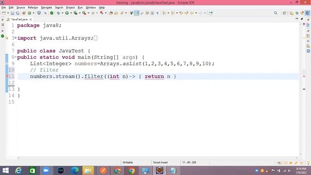 Streams intermediate operations part-1 | java 8 in telugu | java temple смотреть онлайн