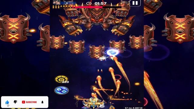 space shooter all boss VS new ship || same boss fight in space galaxy shooter || gameplay # 20 смотреть онлайн
