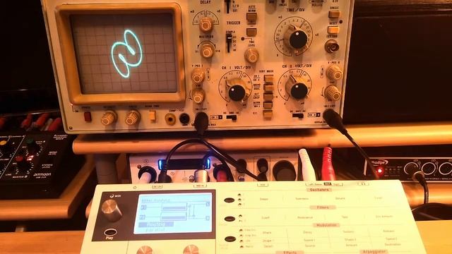 Cathode Ray Anthem - Oscilloscope music with Waldorf Blofeld (256 subscriber special) смотреть онлайн