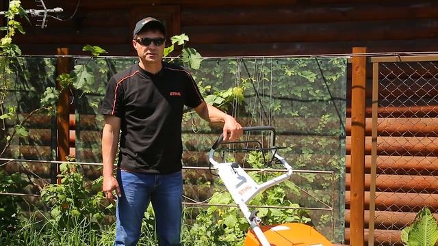 Обзор бензиновой газонокосилки STIHL RM 650V смотреть онлайн
