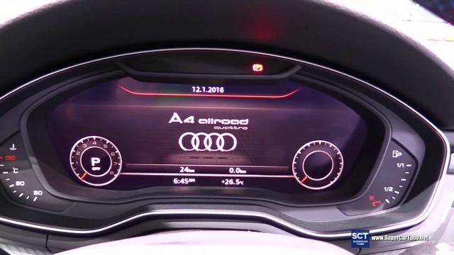 2017 Audi A4 Allroad Quattro - Exterior and Interior Walkaround - Debut at 2016 Detroit Auto Show смотреть онлайн
