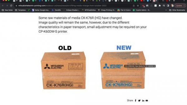 Mitsubishi CP-K60DW-S Vertical Alignment Tool Download Explanation | Photo Booth Help