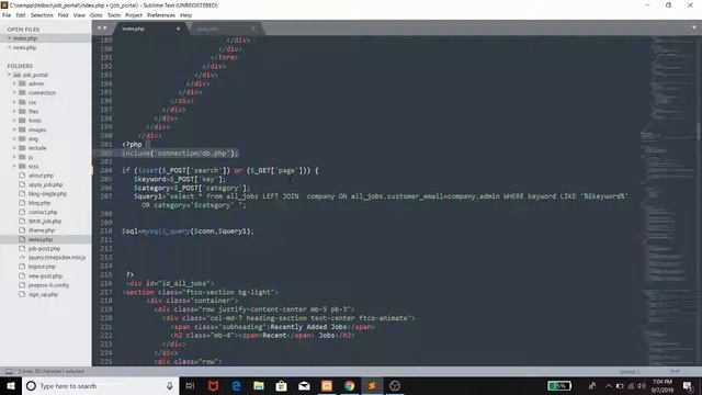 Online Job Portal Project In PHP - Php Project Tutorial (Hindi) - 24 смотреть онлайн