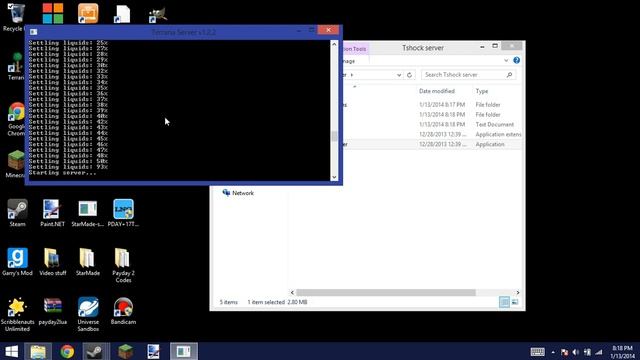 How To Make A Terraria Tshock Server 1.3 смотреть онлайн