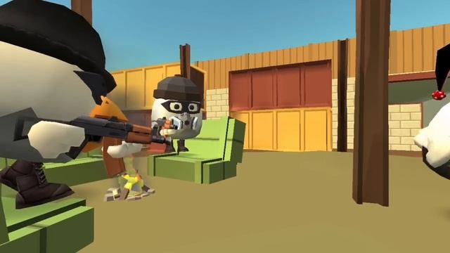 Чёрный Гусь в Чикен Ган! Трейлер часовая версия! Darkwing Goose Chicken Gun смотреть онлайн
