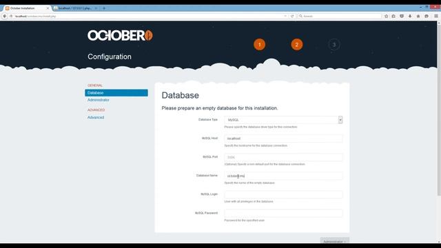 Install OctoberCMS on XAMPP смотреть онлайн
