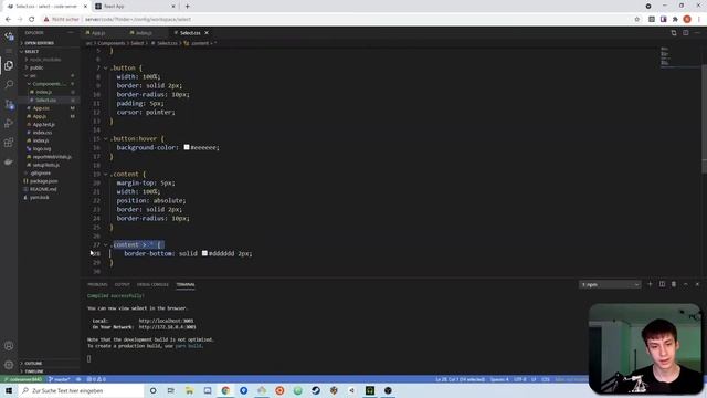 Building a Custom Select/Dropdown using React | Tutorial смотреть онлайн