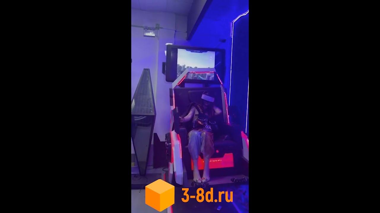 VR кресло 360, аттракцион виртуальной реальности смотреть онлайн