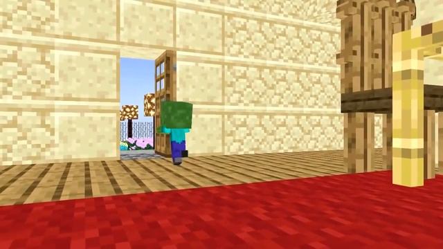 Monster School : Zombie Life - minecraft animation смотреть онлайн