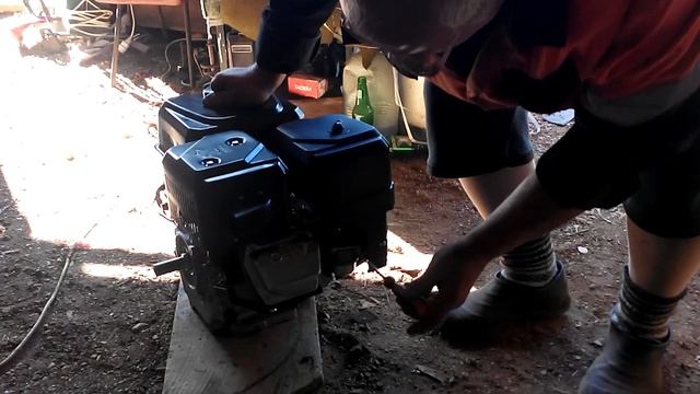 Пуск двс лифан 20, после доработки. смотреть онлайн