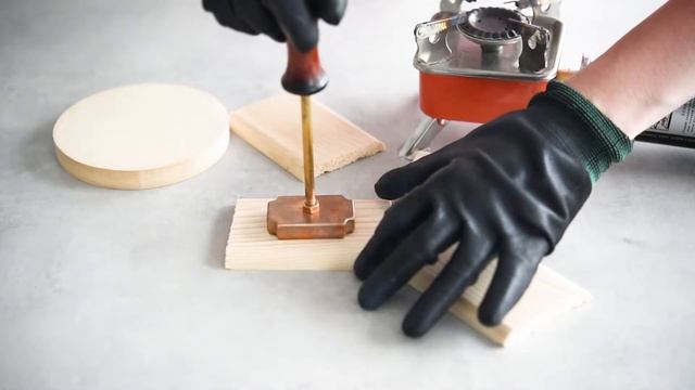 Разогреваем клише на газовой горелке. смотреть онлайн