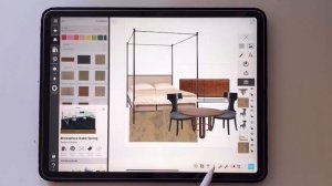 Коллаж интерьера в приложении morpholio board