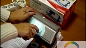 Облучатель ультрафиолетовый бактерицидный ОУФб-04 - видео работы