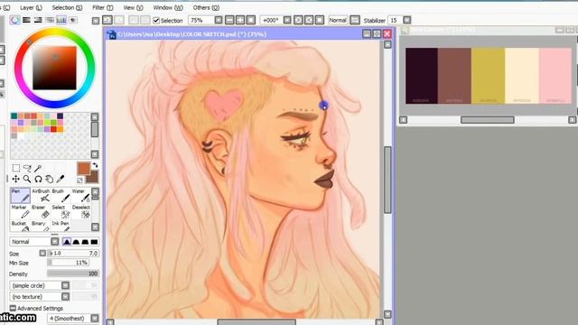 Random Palette Challenge [SPEED PAINT] смотреть онлайн