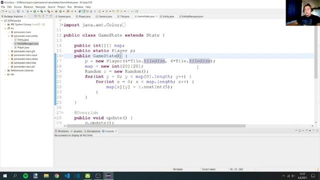 Koodataan - Java 2D Pelipohja #9 EntityManager ja World luokka смотреть онлайн