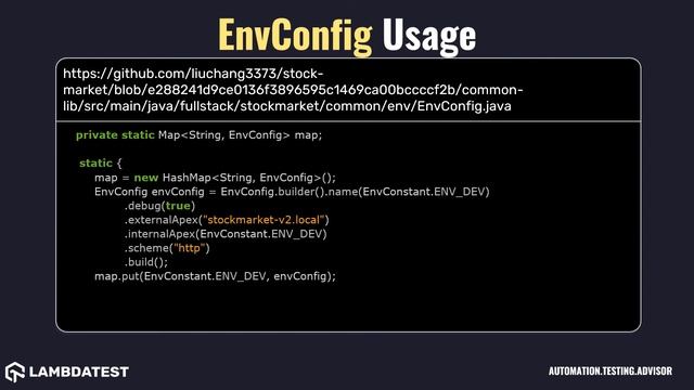 org openqa selenium grid config EnvConfig with examples смотреть онлайн