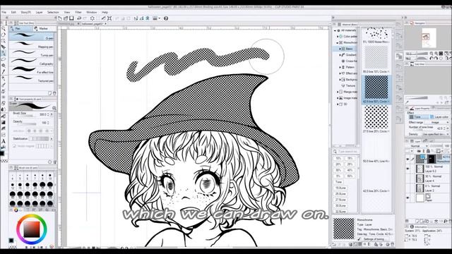 Screentone Tutorial смотреть онлайн