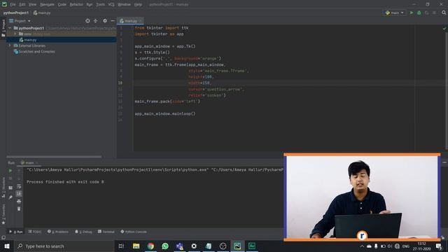 How to make a GUI : Tkinter Python Tutorial смотреть онлайн