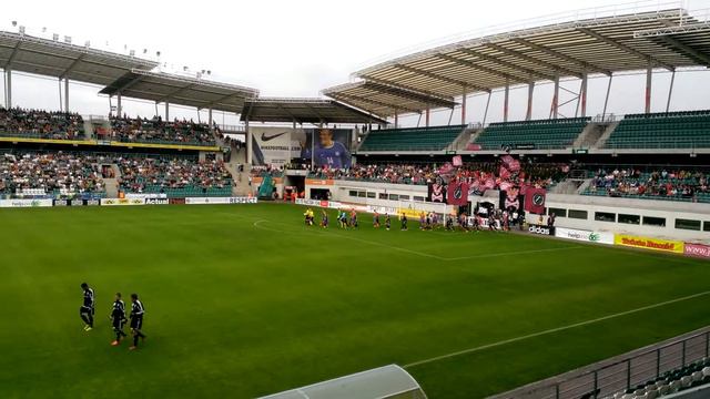 Nõmme Kalju vs. Viktoria Plzen, the Champions League anthem resounds in A.LeCoq Arena смотреть онлайн
