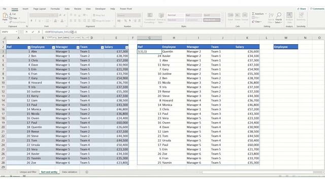 Dynamic Arrays: SORT and SORTBY (new ways to sort in Excel 2019 onward) смотреть онлайн