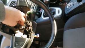 Снятие руля Сценик 3 Меган 3