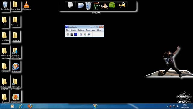 My desktop wallpaper I made in GIMP смотреть онлайн