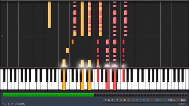 Eagles - Hotel California [Piano Tutorial] (Synthesia)