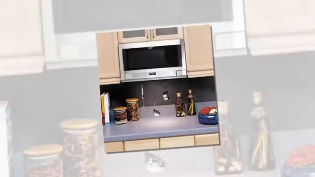 Sharp R-1214 1-1/2-Cubic Feet 1100-Watt Over-the-Counter Microwave, Stainless смотреть онлайн