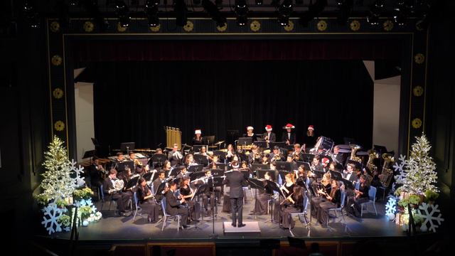 Sleigh Ride - Leroy Anderson - AVHS Wind Ensemble II смотреть онлайн