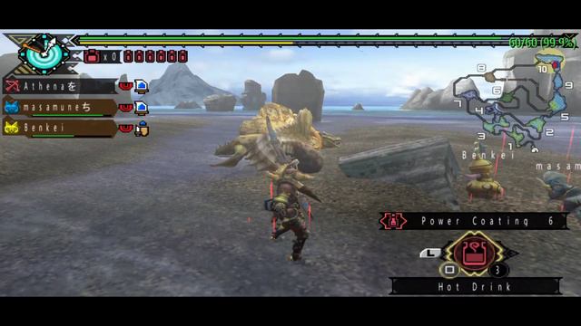 Cheat 60 Fps !!! Monster Hunter Portable 3rd PSP + HD Texture смотреть онлайн