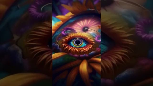 #shorts Залипательное видео, созданное нейросетью. Кандинский