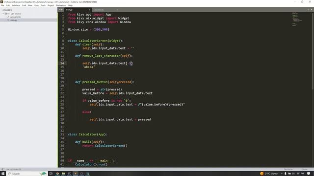 11. Python Kivy: Build a standard calculator application - Buttons functionality part 5 смотреть онлайн