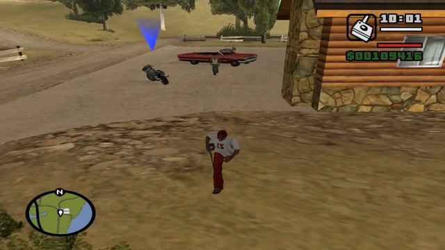 GTA SA: Cesar's Savanna blown during highjack смотреть онлайн