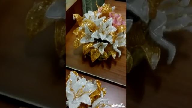 Роза С Лилиями Из Бисера смотреть онлайн