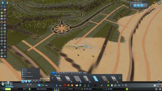 Beach Side & Hillside Roads - Beach Mamba VOD Part 7 - Cities: Skylines смотреть онлайн