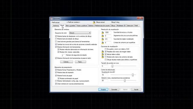AutoCAD 2012: Como Configurar el Fondo color Blanco смотреть онлайн