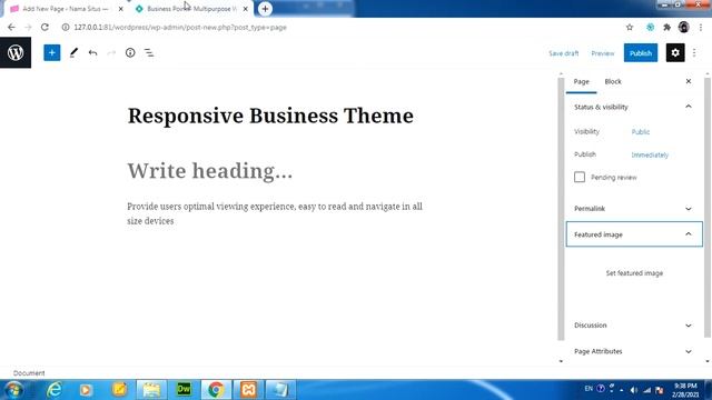Membuat Website Company Profile Siap Jual ke Client dengan Themes Gratis (untuk Pemula) -bag.1 смотреть онлайн