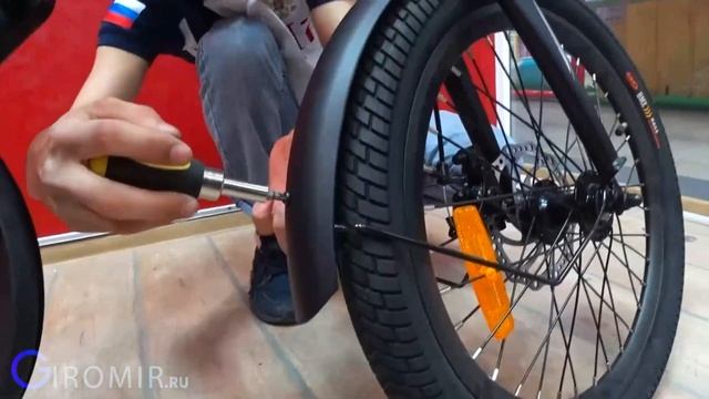 Распаковка и сборка электровелосипеда Himo Z20 смотреть онлайн