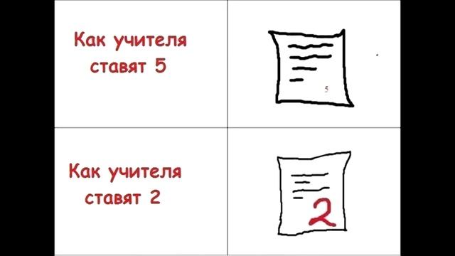 Как преподаватель ставит оценки As a teacher puts evaluation смотреть онлайн